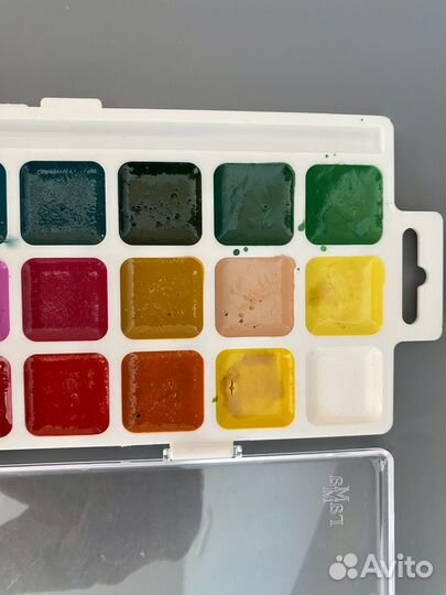 Акварельные краски набор