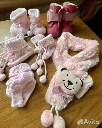Детские вещи на девочку пакетом