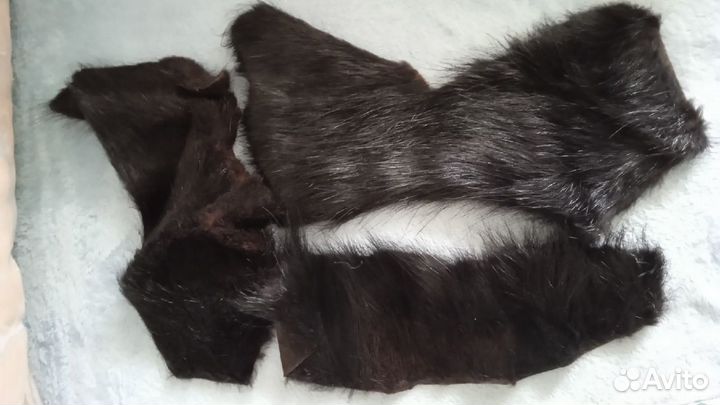 Мех нутрии для реставрации