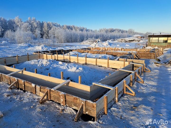 Монолитные,бетонные работы, прогрев бетона