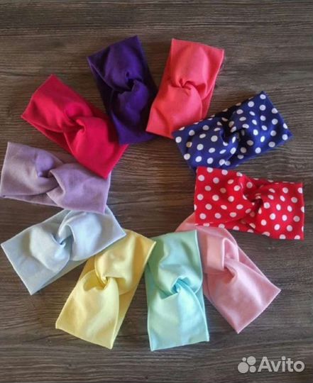 Повязка на голову для девочки