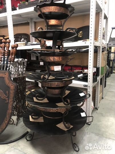 Подставка под садж кованная, Шелковый путь