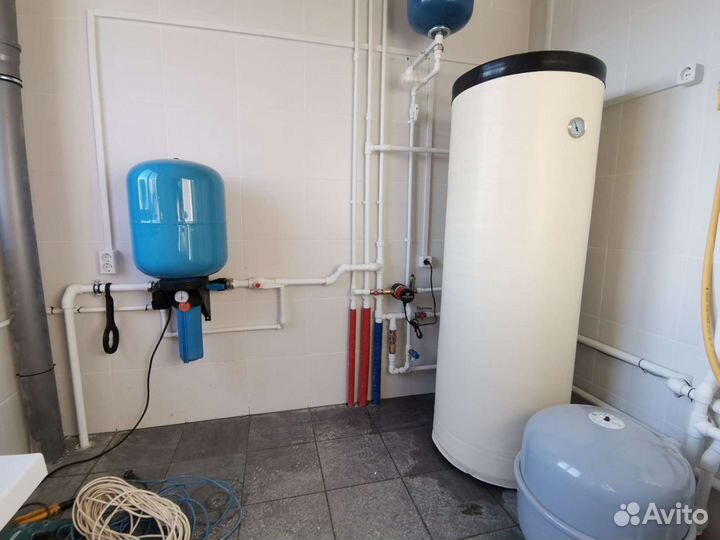 Монтаж отопления, водопровода, канализации