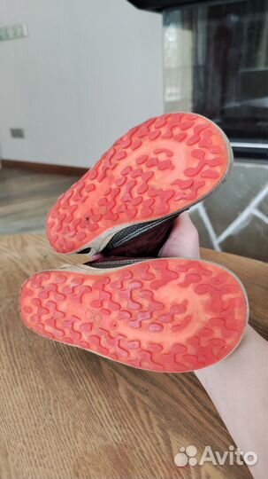 Осенние ботинки ecco на девочку 24 размер