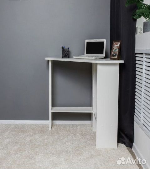 Компьютерный стол Лига угловой, белый