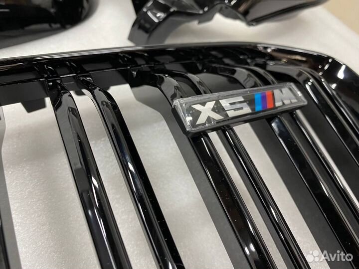 Комплект X5M ноздри жабры крышки зеркал BMW X5 G05