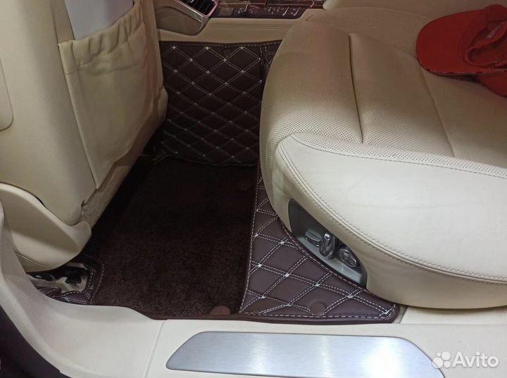 3Д коврики из экокожи porsche panamera 2012 4