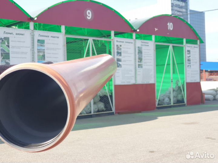 Труба пвх (оранжевая) D-110 SN4 3м/п