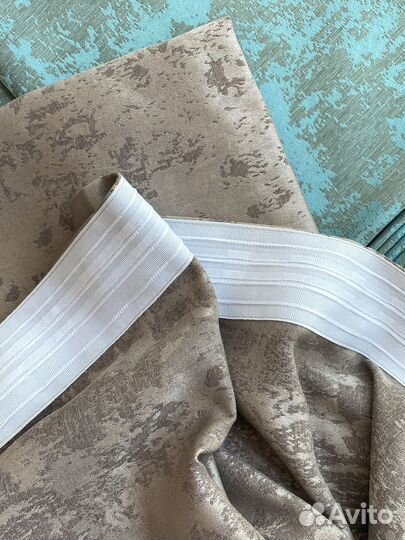 Готовые шторы Мрамор (в наличии)