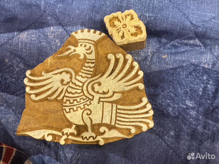 Штампы деревянный hand made