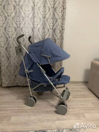 Прогулочная коляска Babyton Sport Blue melange