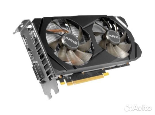 Видеокарта KFA2 GeForce GTX 1660 super 1-click OC