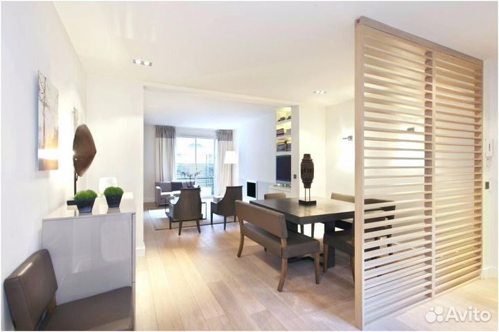 Перегородки реечные на заказ, любые размеры