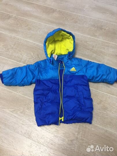 Пуховик для мальчика 74