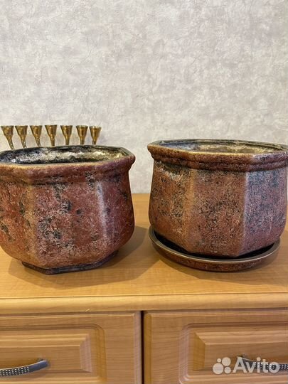 Горшок для цветов б/у