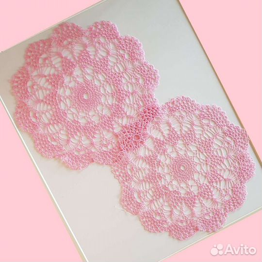 Салфетки ажурные для интерьера