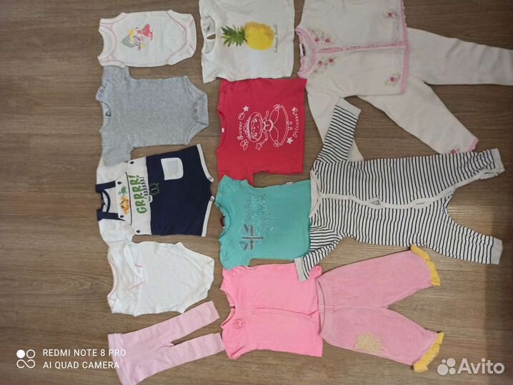 Вещи от 0-7/8 месяцев