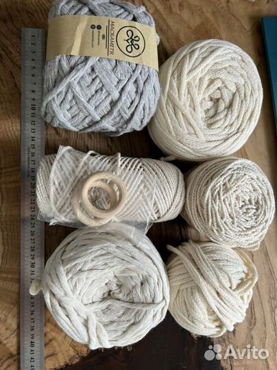 Нитки шнуры макраме