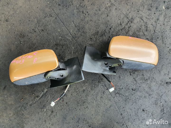 Зеркало лево c Toyota Vitz SCP90 2SZ-FE