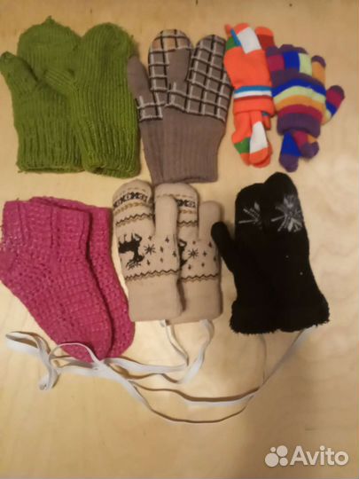 Варежки,носочки, рукавички детские