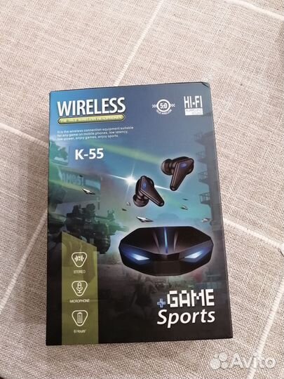 Беспроводные наушники game Sports K-55