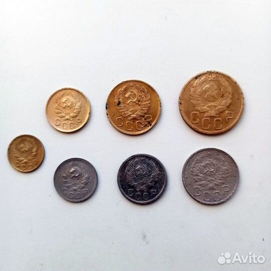 Комплект монет СССР за 1936 год