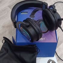 Игровые наушники Fifine H6 Gaming Headsets серый