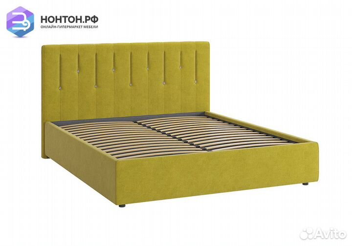 Кровать Кристи 2 1.6 м янтарь