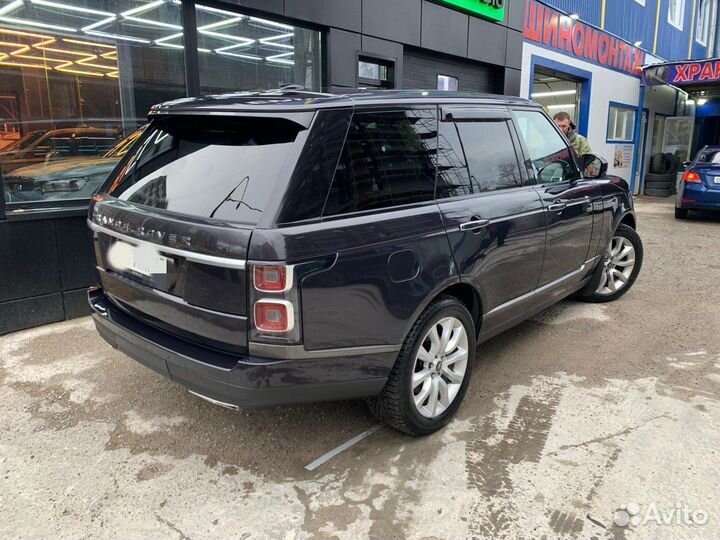 Рестайлинг Range Rover 2013 в 2018