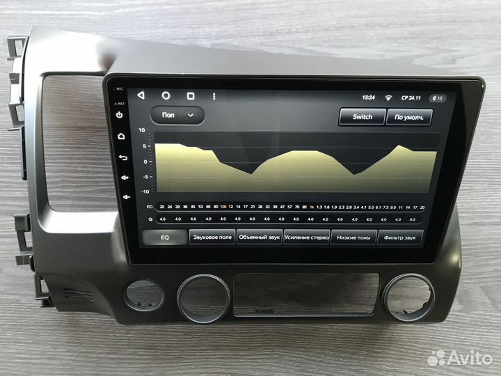 Магнитола Honda Civic 4D Teyes X1 2/32 DSP