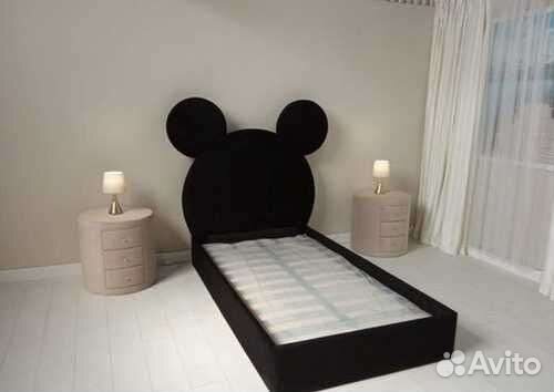Детская кровать от 3 лет Тедди микки маус