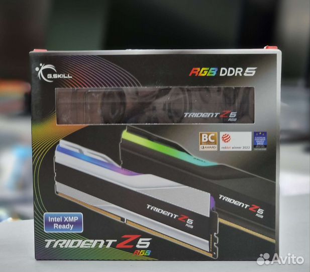 DDR5 32GB kit G.Skill Trident Z5 RGB 6000Mhz