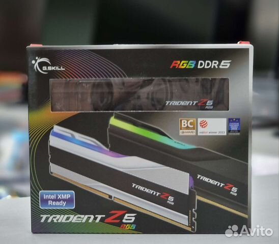 DDR5 32GB kit G.Skill Trident Z5 RGB 6000Mhz