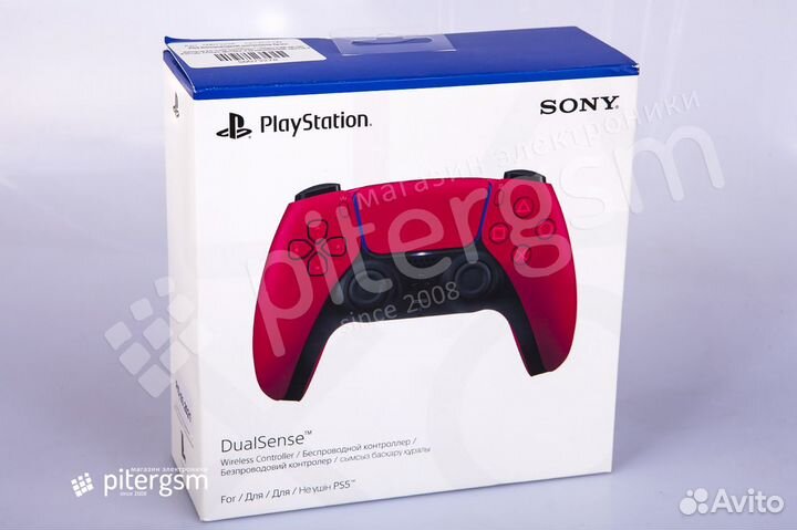 Геймпад Sony DualSense, красный