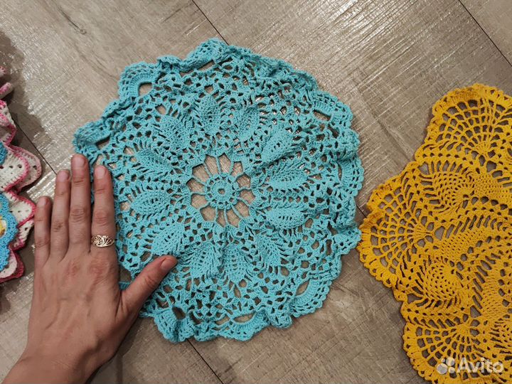 Салфетки вязаные крючком