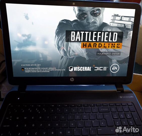 Игровой ноутбук hp