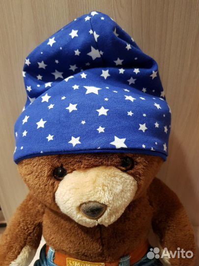 Шапка для мальчика весна/осень 40-45 см