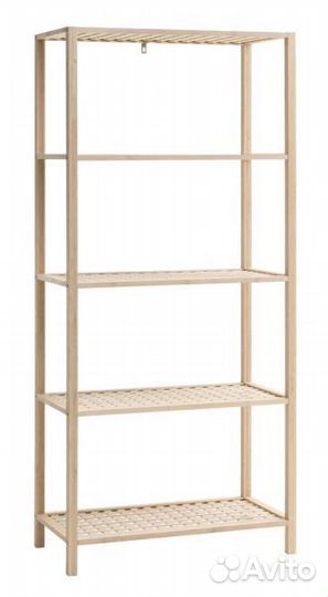 Стеллаж из бамбука