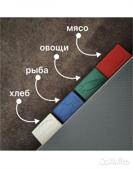 Доска разделочная пластик