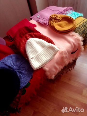 Шапки, береты, палантины, платки