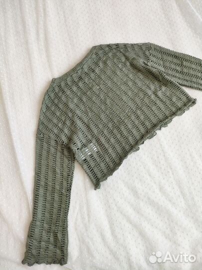 9лет /134см Кофточка хаки для девочки C&A новая