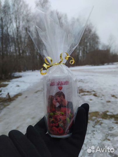 Декоративные свечи с Вашим фото