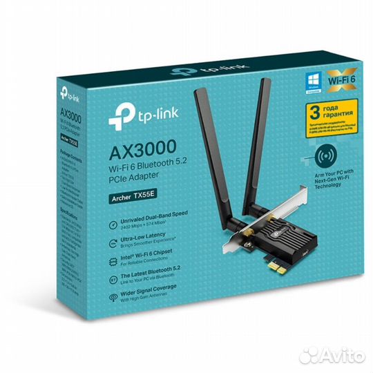 Сетевая карта TP-link archer TX55E Wi-Fi #381231