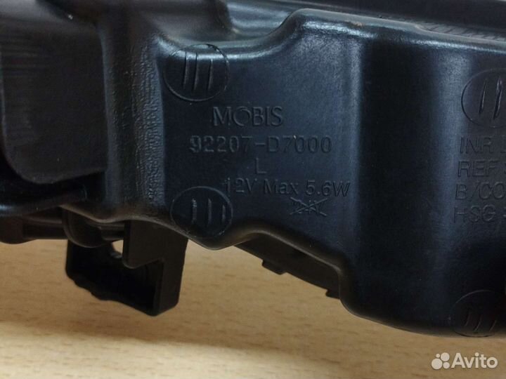 Дневной ходовой огонь Hyundai Tucson с 2015