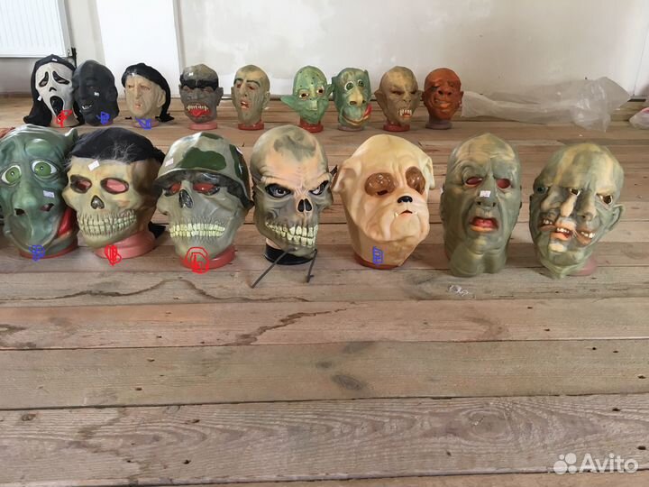 Маски резиновые