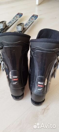 Горные лыжи и ботинки