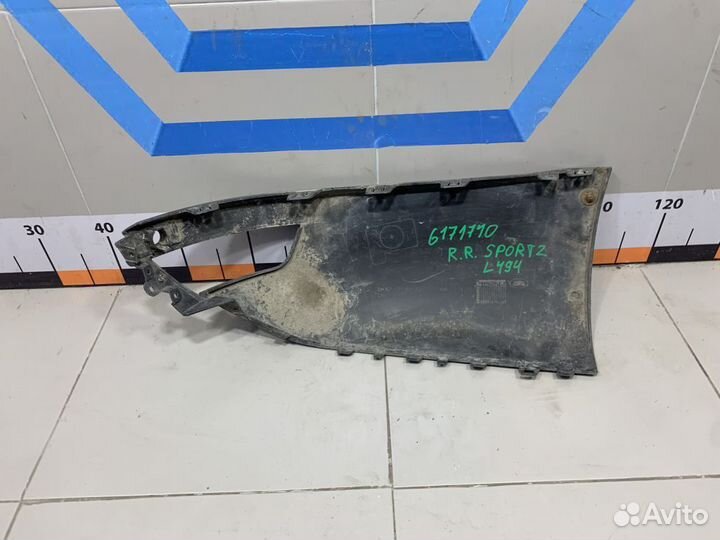 Накладка заднего бампера