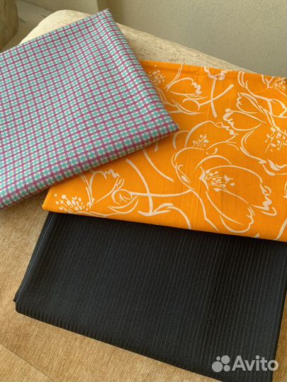 Ткани СССР Шерсть Хлопок Новые