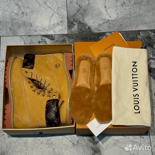 Ботинки Louis Vuitton Timberland