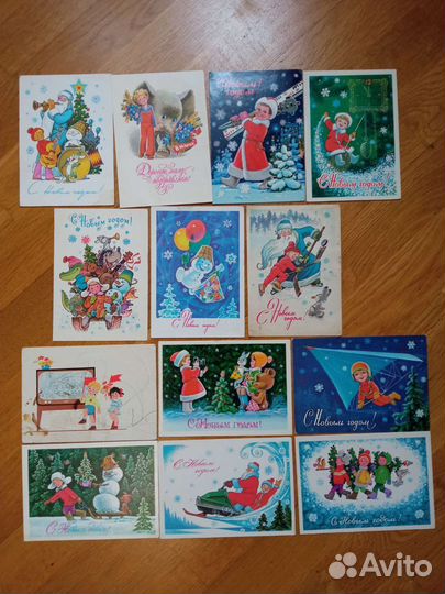 Открытки СССР Зарубин. Есть редкие. Добавляю